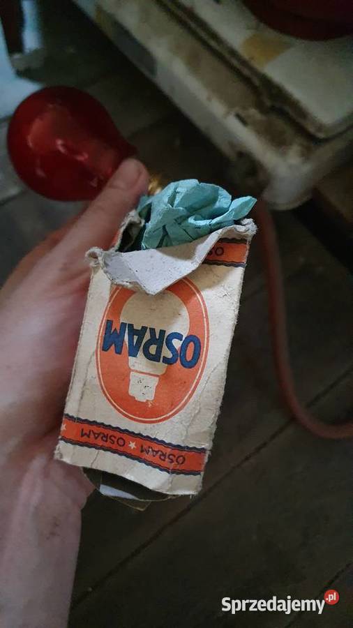 Stare żarówki Osram PRL z małym gwintem do mazowieckie Warszawa sprzedam
