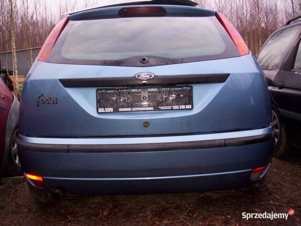 FORD FOCUS MK1 Klapa Tył Pokrywa Bagażnika Kol śląskie Częstochowa
