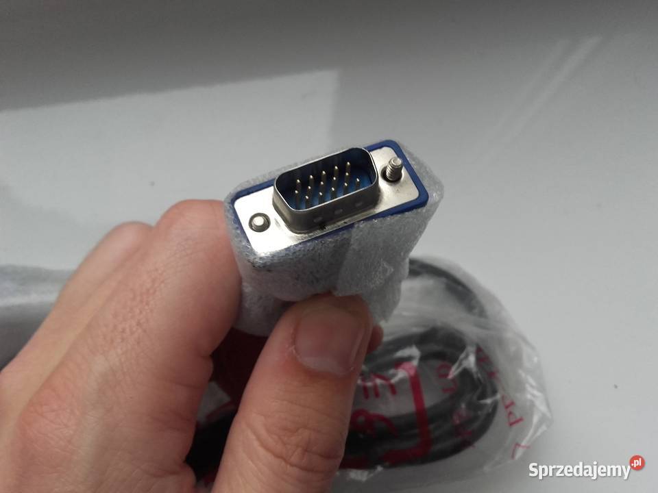 Kabel VGA DSUB 17m 180 SVGA nowy sprawny kolor Bydgoszcz