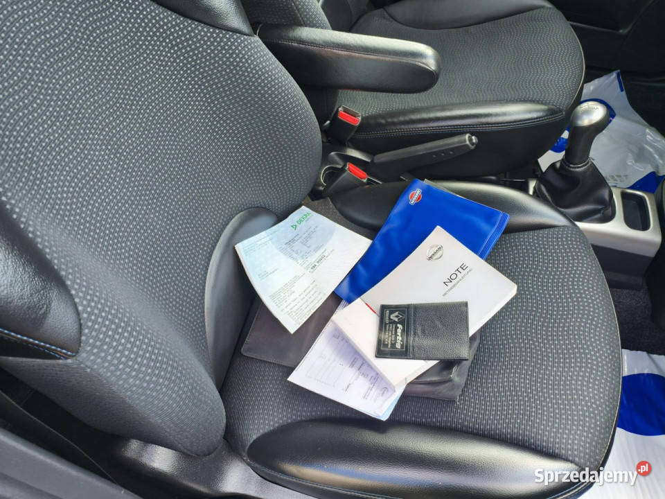 Nissan Note Bezwypadkowy udokumentowany przebieg ABS Janów Lubelski