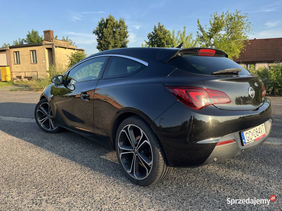 Opel Astra J GTC Black Edition 17 CDTI 131 2012 wielkopolskie Krotoszyn