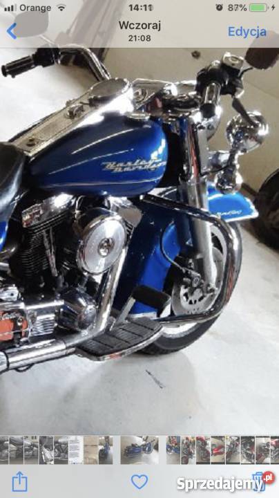 Road King Evo Bezwypadkowy gwarancja pisemna mazowieckie Warka