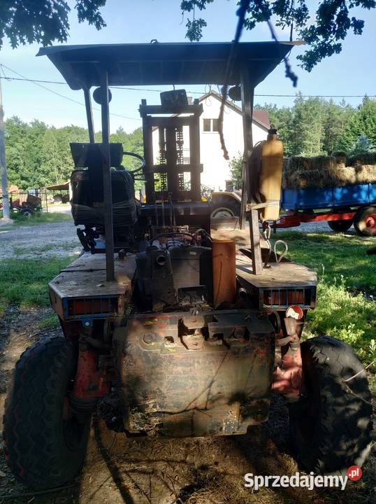Wózek widłowy terenowy DESTA silnik zetor gpw Jodłówka-Wałki