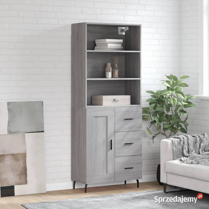 Witrynka szary dąb sonoma 695x34x180 materiał Warszawa
