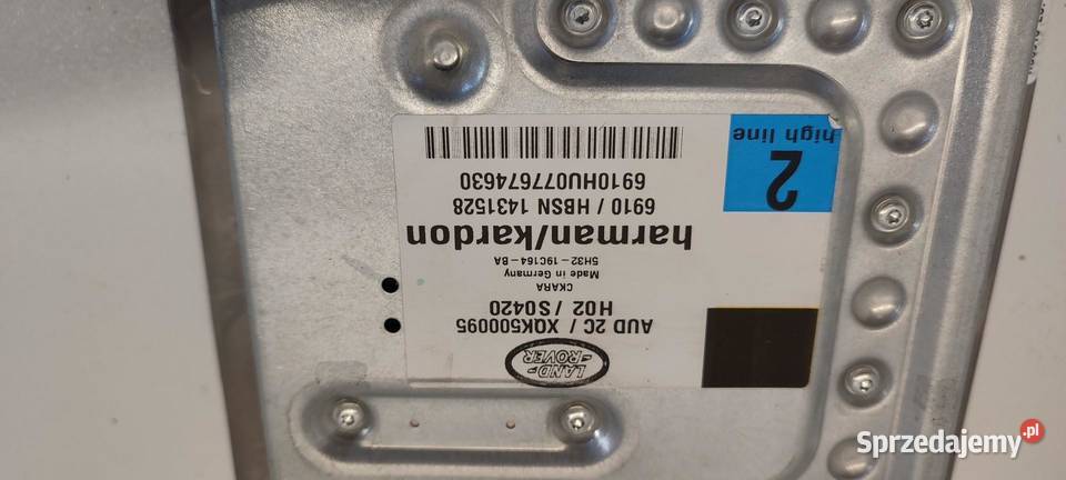 RANGE ROVER SPORT L320 WZMACNIACZ XQK500095