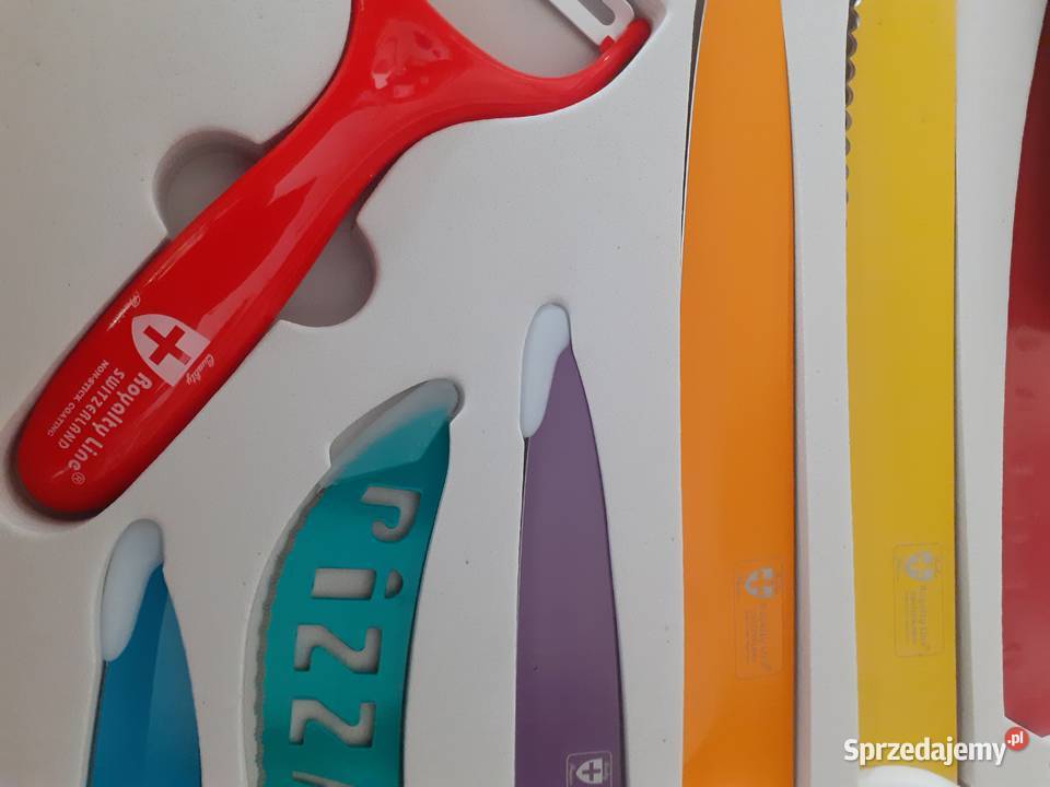 noże kuchenne komplet 7 Gdańsk sprzedam