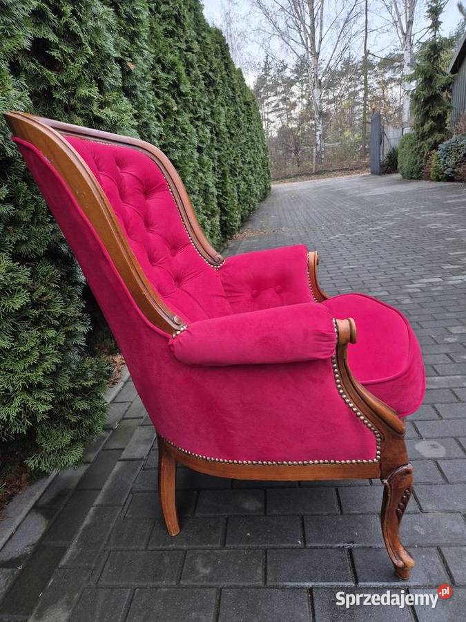 Fotel w stylu ludwikowskim Rawa Mazowiecka