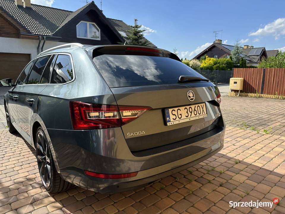Skoda Superb III 20 TDI Style DSG Przebieg Rok produkcji 2017 Gliwice