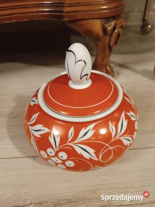 Bombonierka na cukierki ciastka Porcelana i szkło Porcelana i szkło Gorlice