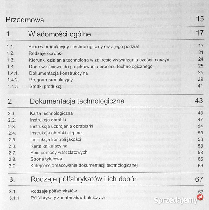 Podstawy projektowania procesów technologicznych miękka Chełm