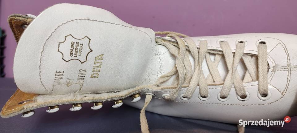 Łyżwy BOTAS figurowe skórzane rozmiar 35 wkładka małopolskie Jasień