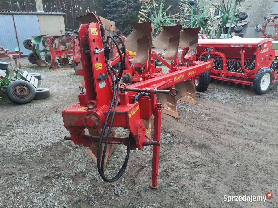 Pług 4skibowy obrotowy Niemeyer AlphaLemken Rabe Przemęt