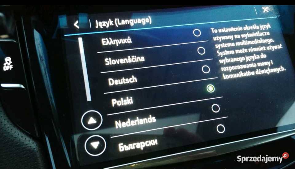 Menu radio Navi lektor GM i Ford USA Gdynia
