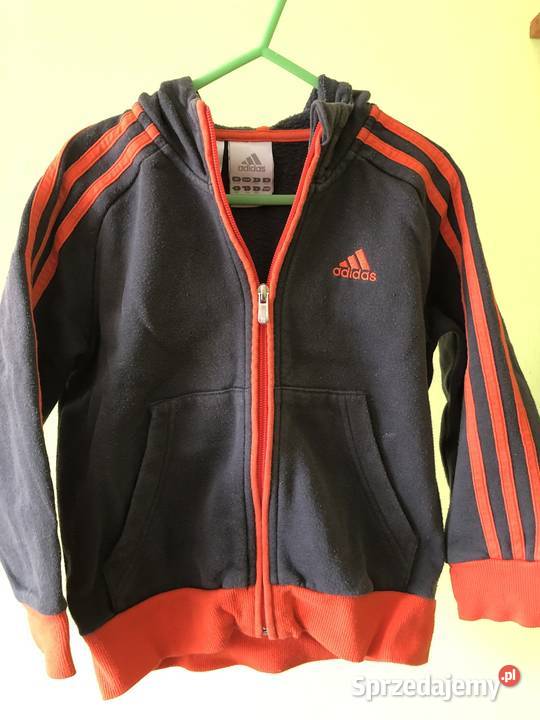 Bluza z kapturem ADIDAS ciepła i wygodna116 Odzież Kraków