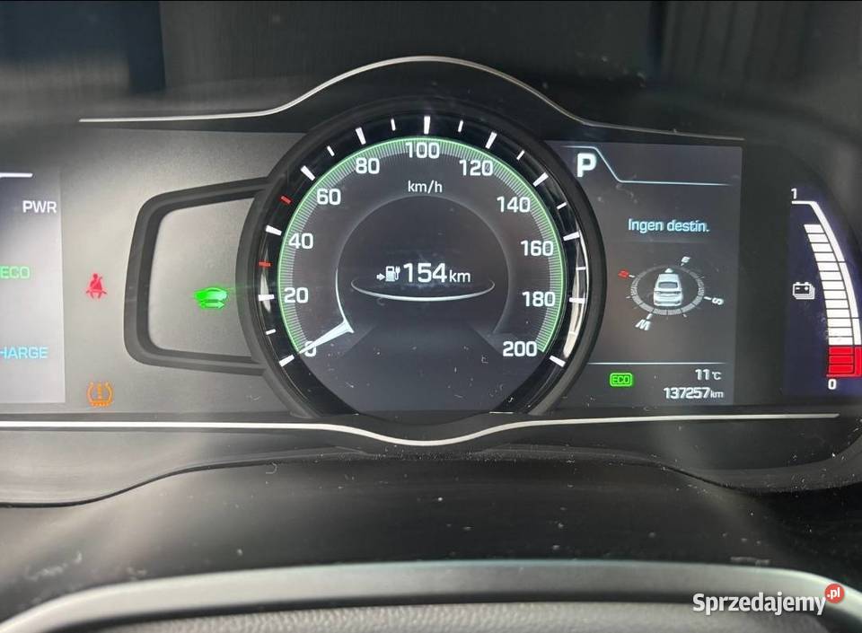 HYUNDAI IONIQ 28 kWh w najbogatszej wersji Kraków sprzedam