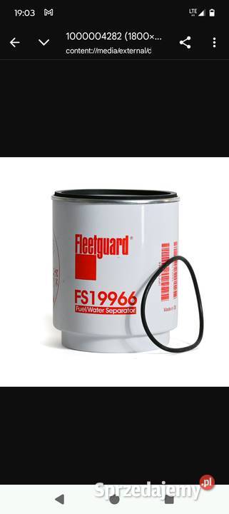 Filter paliwa Fleetguard Poznań sprzedam
