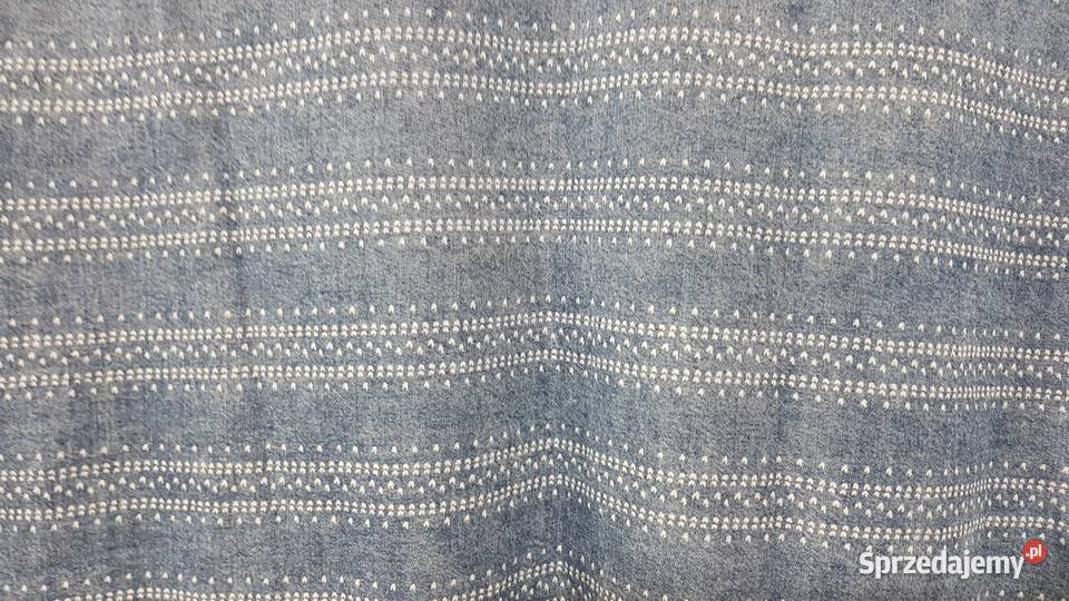 Niebieska Dżinsowa Koszula Z Bawełny Rozmiar M Kudowa-Zdrój