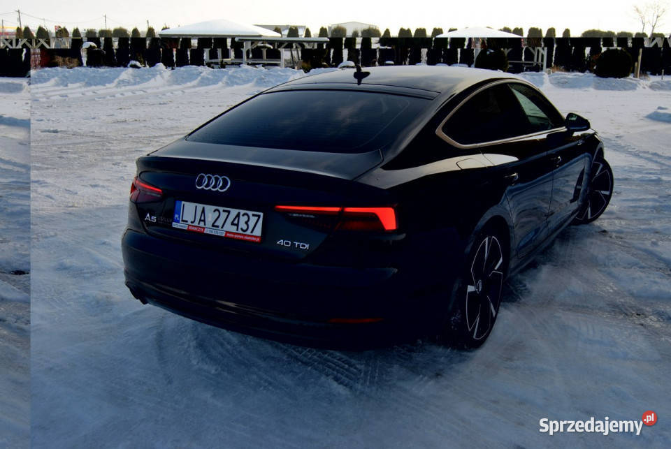 Audi A5 Oryginał lakier ASO SKÓRANAVI El klapa Modliborzyce