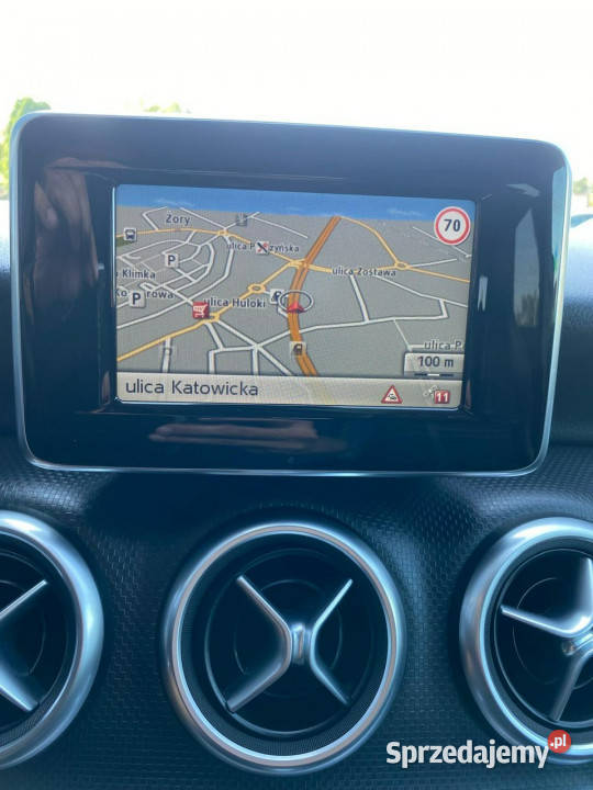 Mercedes A 180 LED BiXenon manual navi PDC szary Żory