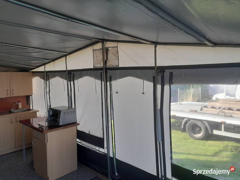 Przyczepa kempingowa wc Przedsionek piętrowe Sieradz