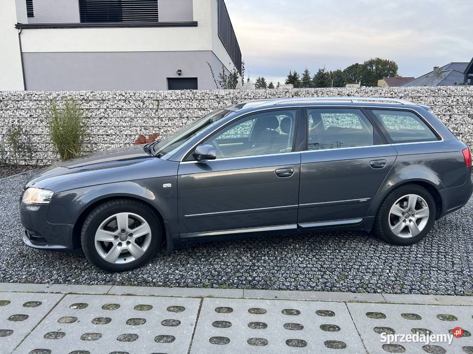 Audi A4 Avant 18 T SLINE GRAFIT Rok produkcji 2007 Grudziądz