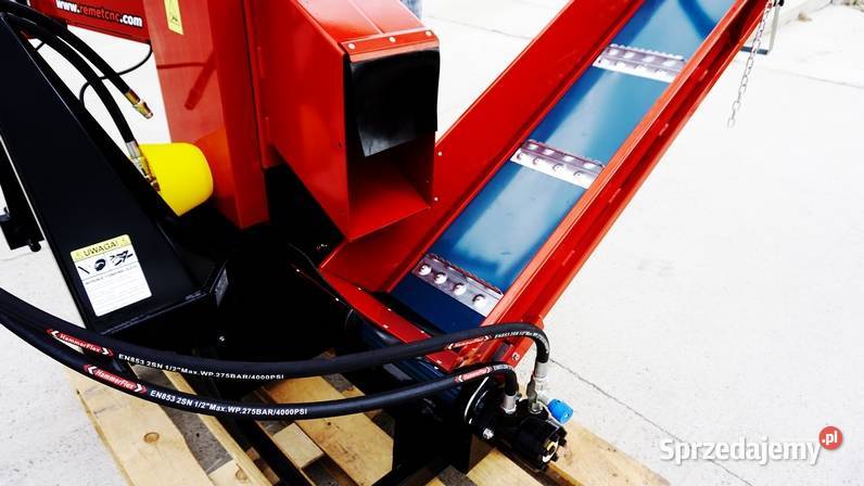 Rębak REMET CNC RP150 WOM taśmociąg hydrauliczny lubelskie Kraśnik