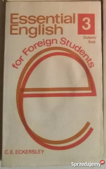 ESSENTIAL ENGLISH FOR FOREIGN STUDENTS BOOK 3 Elbląg