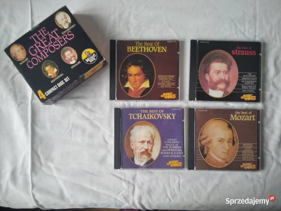 Kolekcja wielcy kompozytorzy Mozart Strauss Gdańsk
