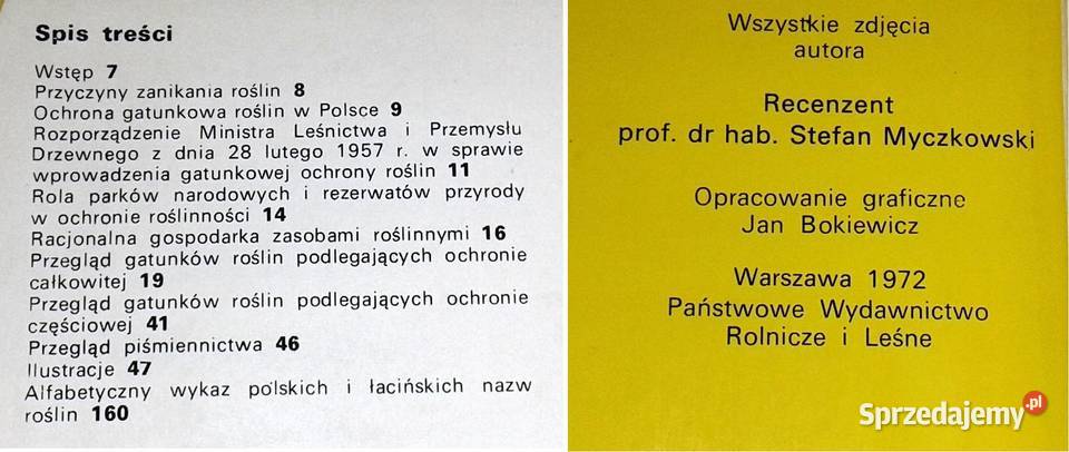 Rośliny chronione w Polsce Władysław Strojny Chełm