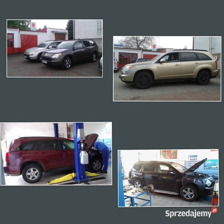 Suzuki XL7 36 0709 wahacz sanki tył lewy prawy Rumia