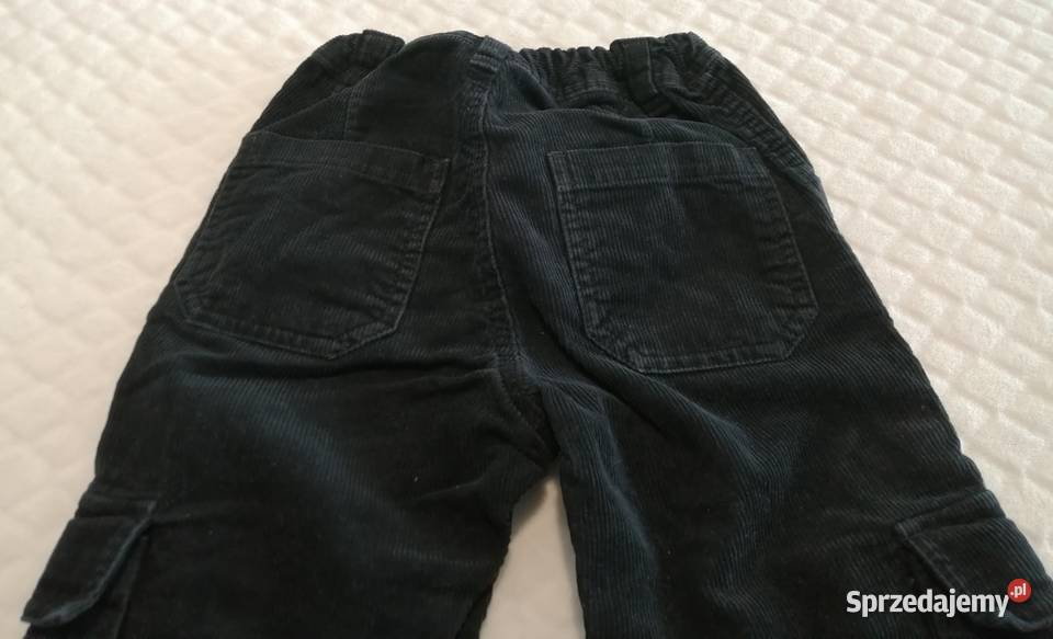 Spodnie sztruksowe cargo bojówki 98 Berti Odzież Odzież śląskie