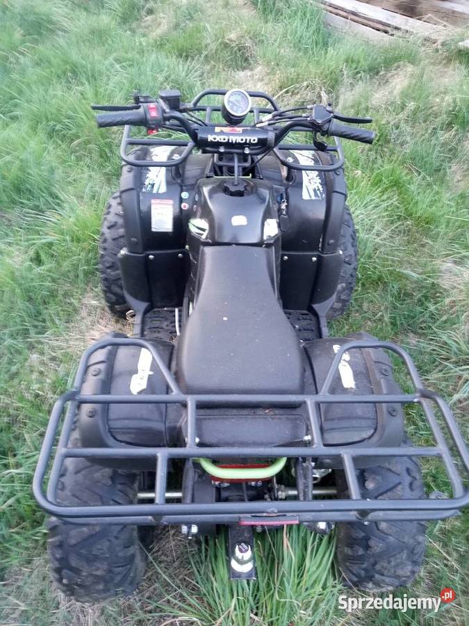 Quad XXL 125 31 duża rama koła 8 plus hak
