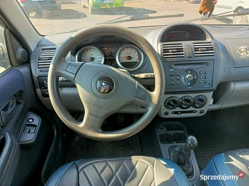 Subaru G3X Justy Subaru Justy G3X 13 06r 4x4 G3X Justy Tarnów