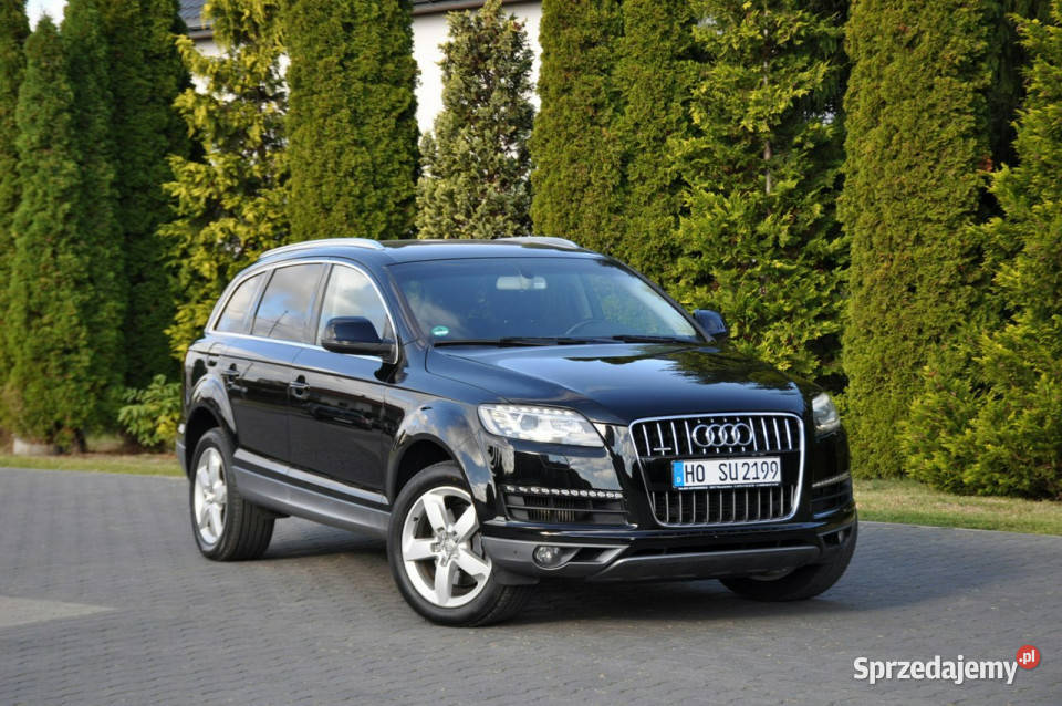 Audi Q7 30TDI245LiftLedXenonNaviKameraBoseI klimatyzacja Ostrów Mazowiecka