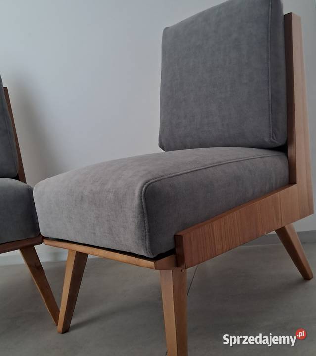 2 fotele projektu Lejkowski Leśniewski Gliwice