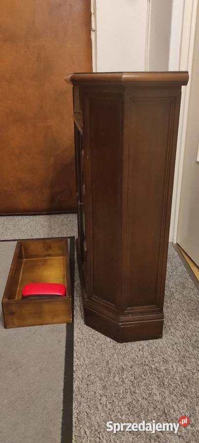 Komoda mała z szufladką w kolorze orzecha Warszawa