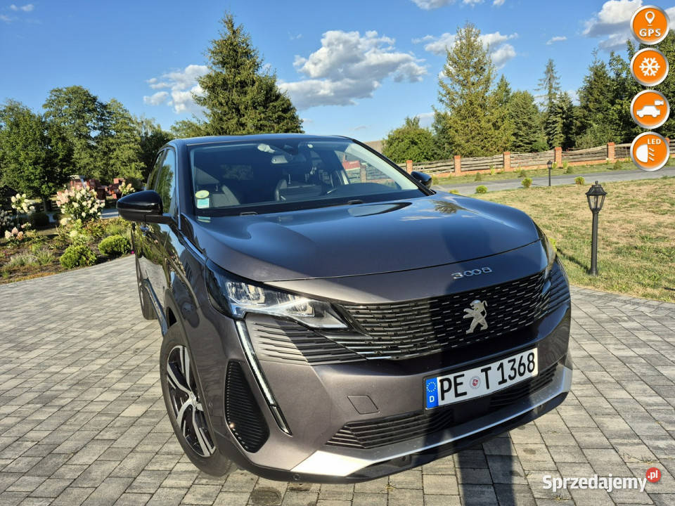 Peugeot 3008 15hdi manual KAMERA ALCANTARA klimatyzacja