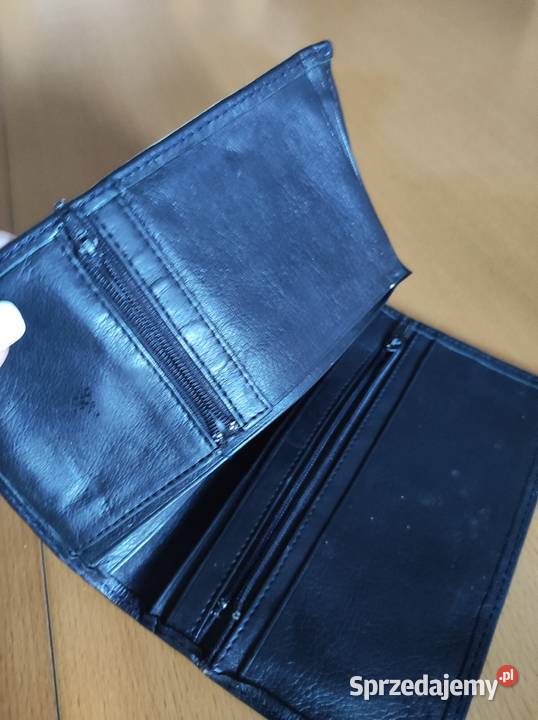 włoski skórzany skórkowy portfel ze skóry damski Pozostałe świętokrzyskie Kielce