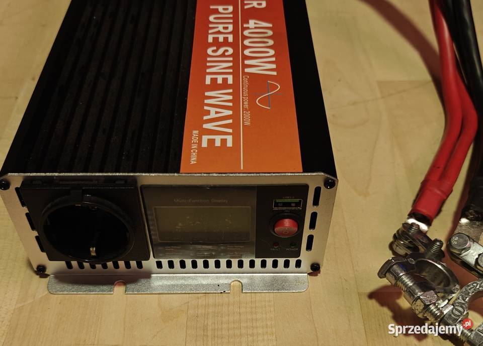 Przetwornica 12v na 230v 2000w Stary Barkoczyn