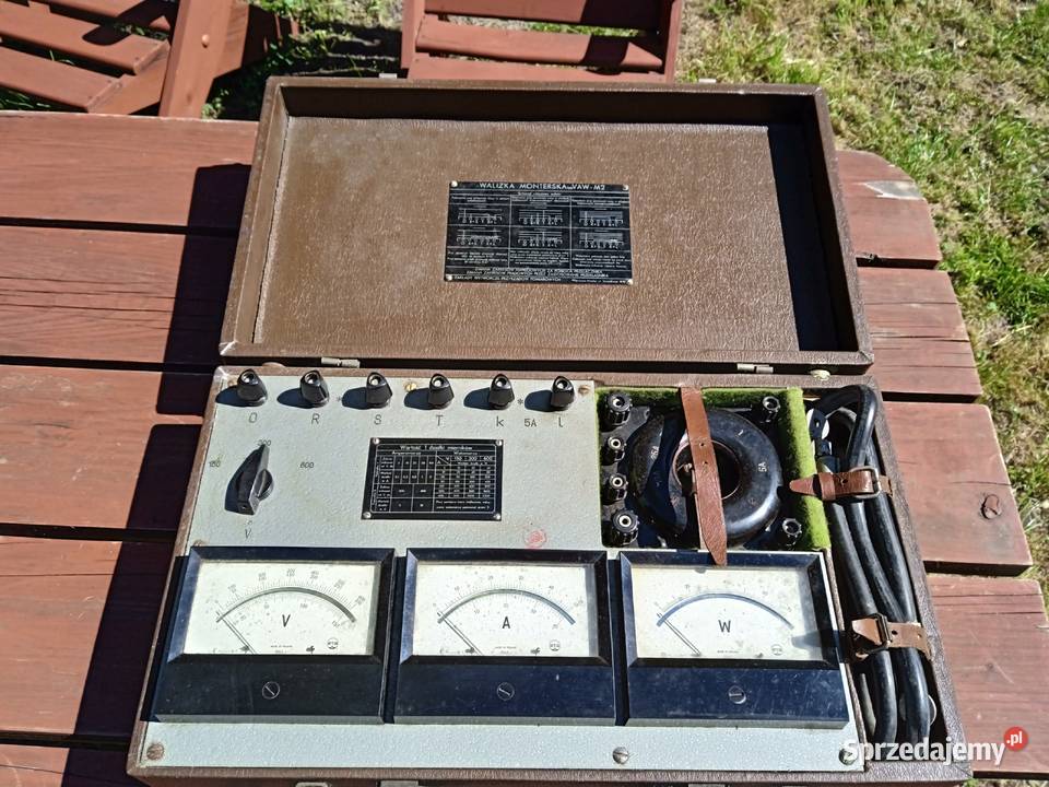 Walizka monterska z lat 60 kolekcjonerska Imielin