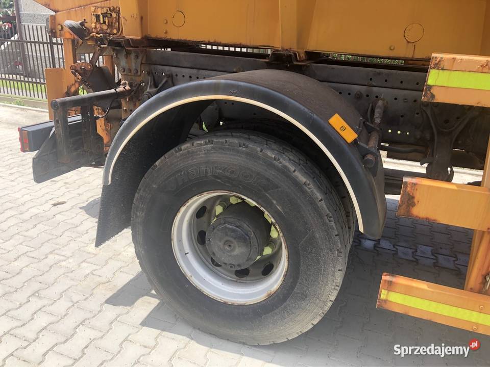 Mercedes Axor 1824 4x4 piaskarka solarka econ Samochody ciężarowe