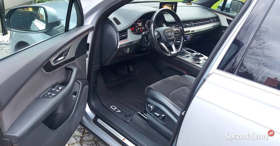 Audi Q7 S Line Quattro Salon Piękny Rejestracja regulowane zawieszenie dolnośląskie Dzierżoniów