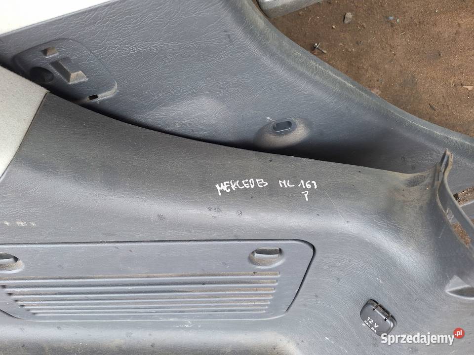 Boczek Ścianka Bagażnika Mercedes ML W163 lubelskie Wisznice sprzedam