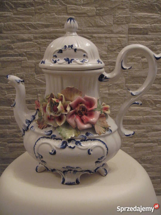 Duży porcelanowy czajnik imbryk Warszawa