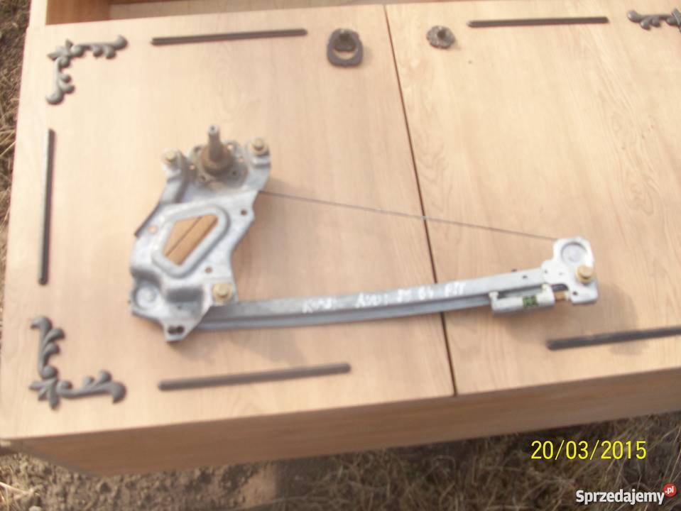 Mechanizm opuszczania szyby prawy tył manualny osobowe pomorskie Czersk