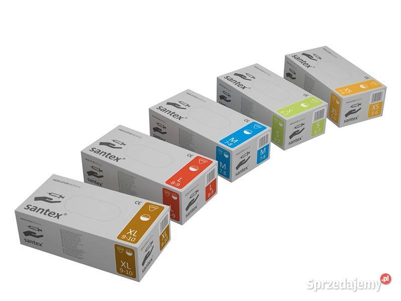 Rękawiczki diagnostyczne lateksowe L op 100 Toruń