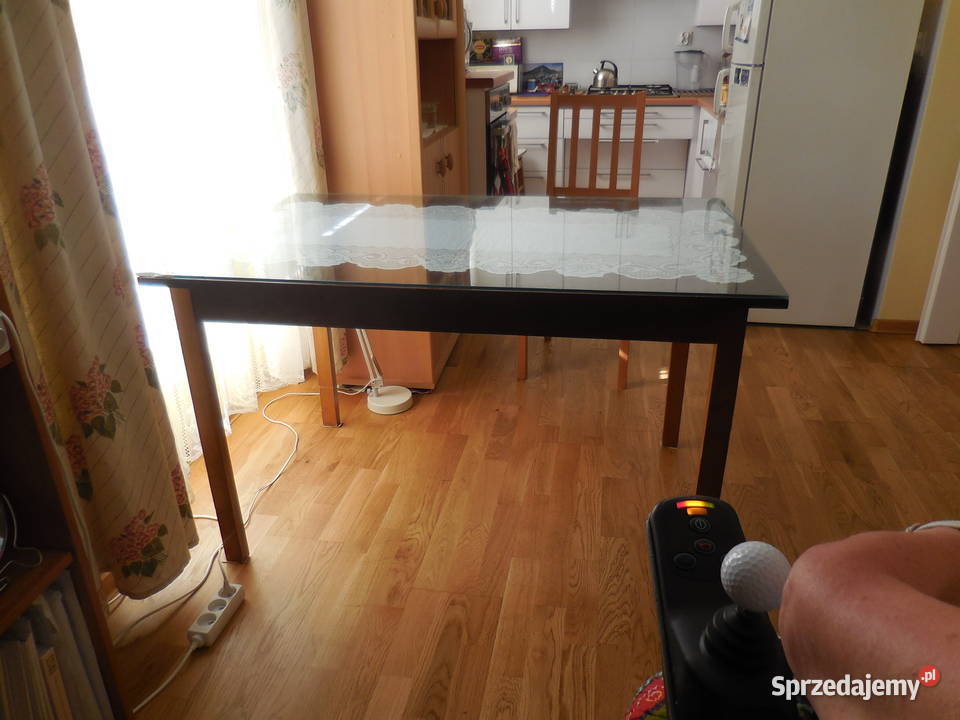 Stół rozkładany wysoki połysk 120cm lubelskie Lublin
