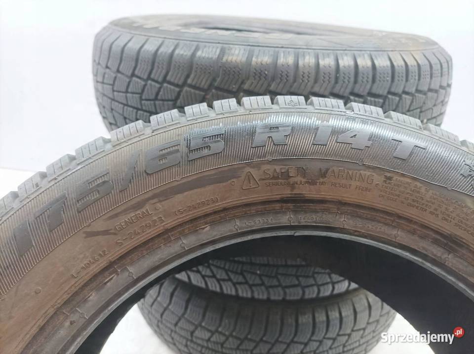 4x OPONA ZIMOWA GENERAL 17565R14 341766 341765