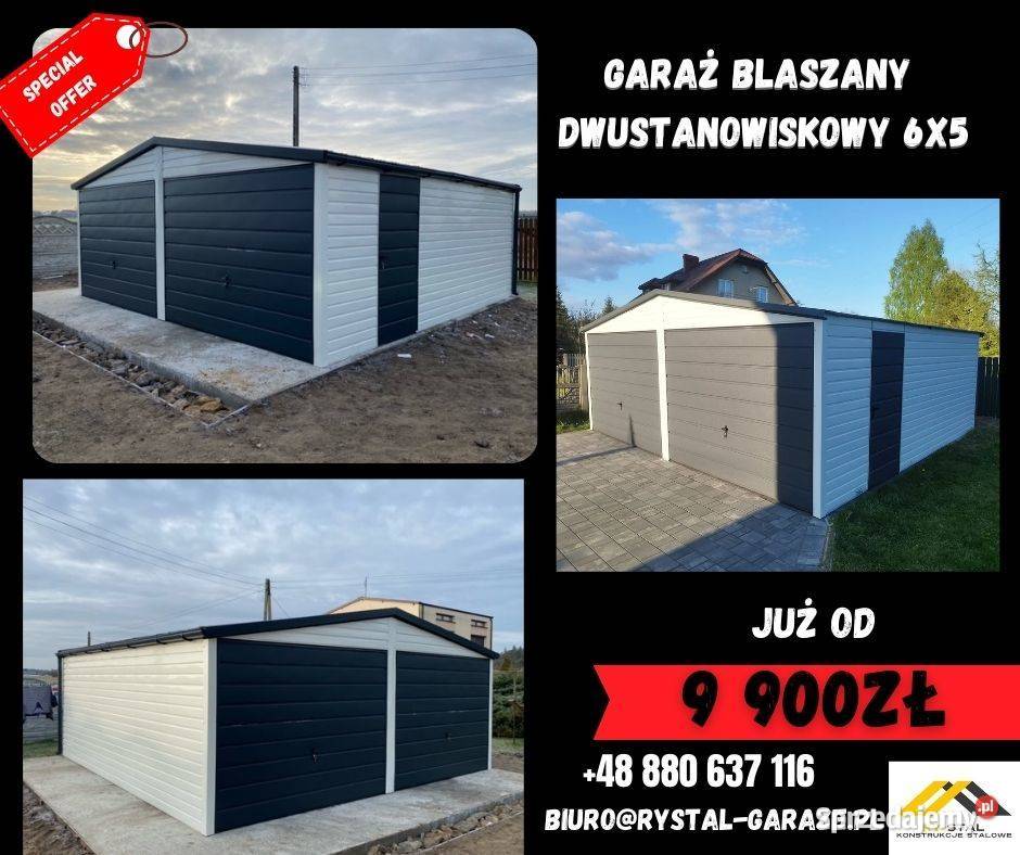 Garaże Blaszane Wiaty Hale Magazyny Garaż Kraków