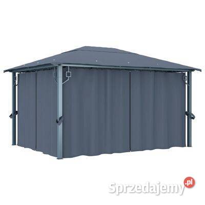 vidaXL Altana ogrodowa z zasłonami 400x300 mazowieckie Warszawa